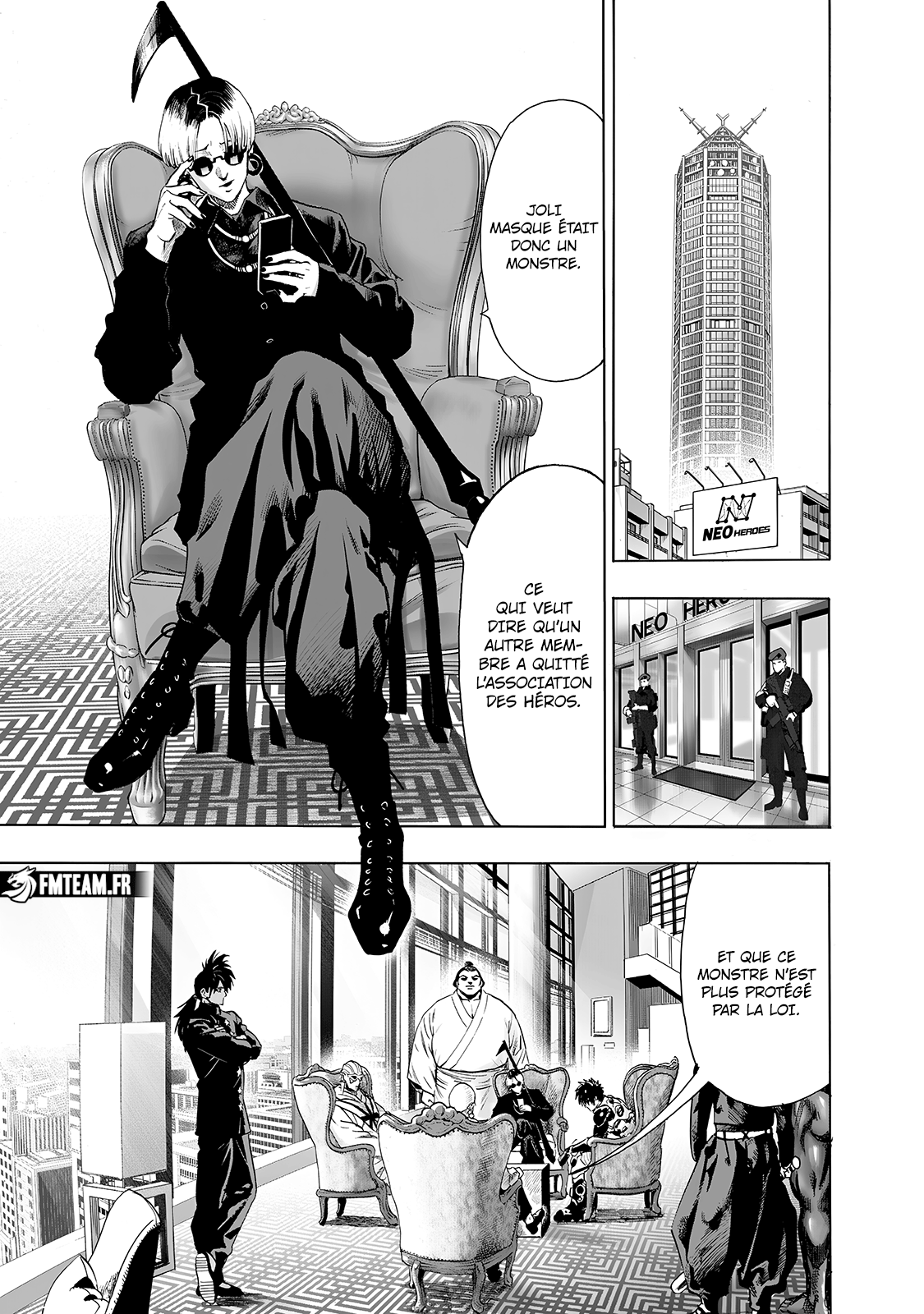 Read One Punch man FR Manga Online