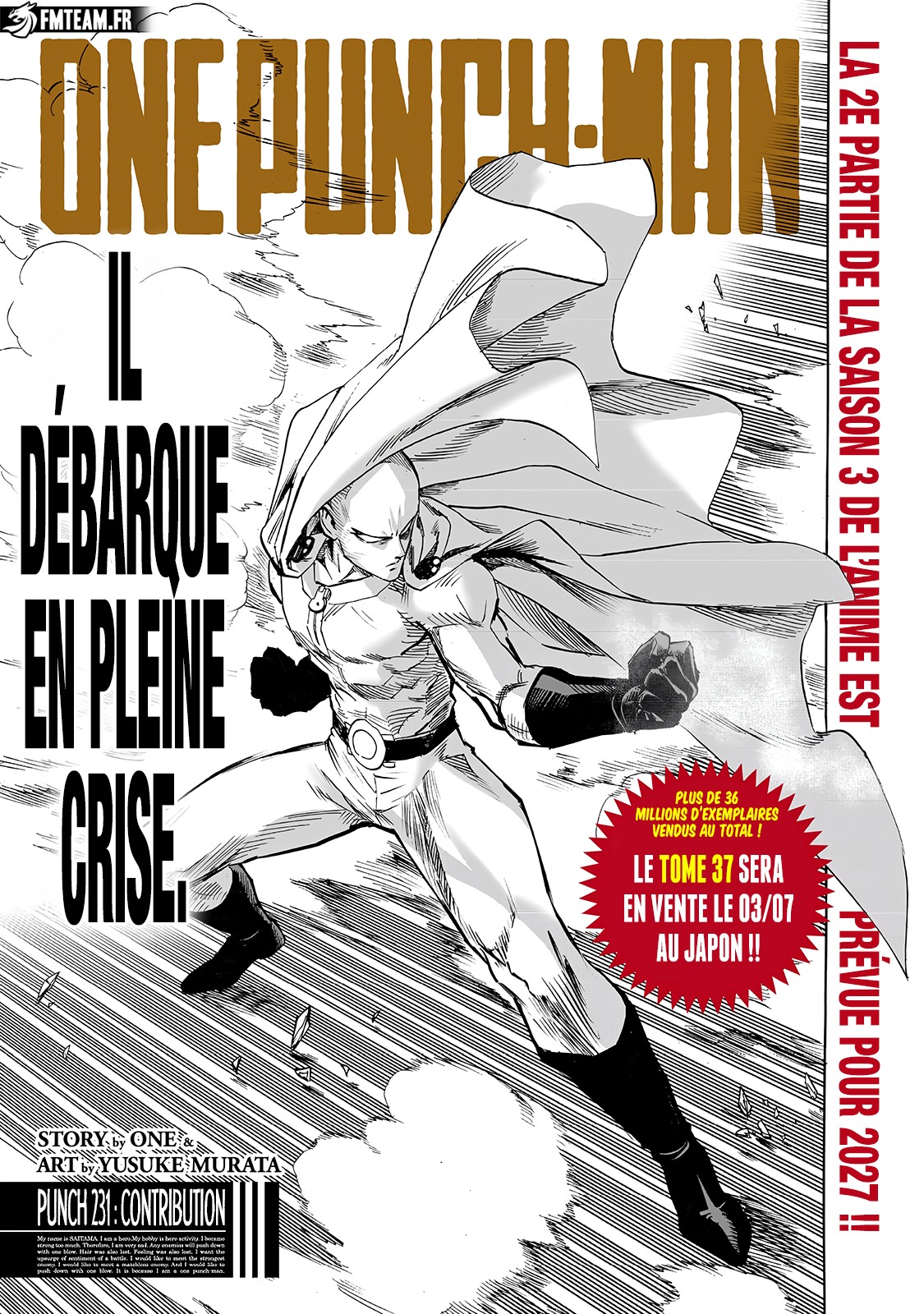 Read One Punch man FR Manga Online