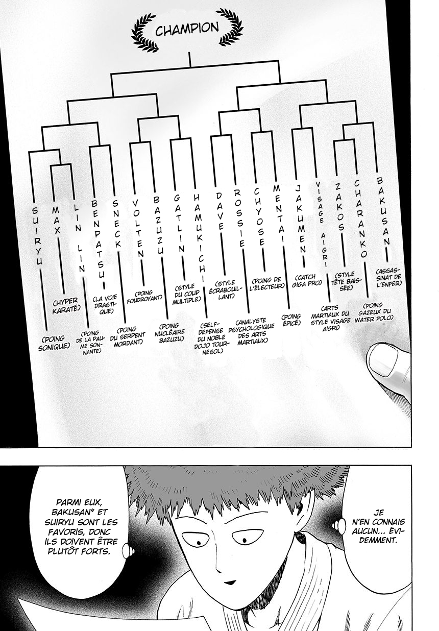 Read One Punch man FR Manga Online