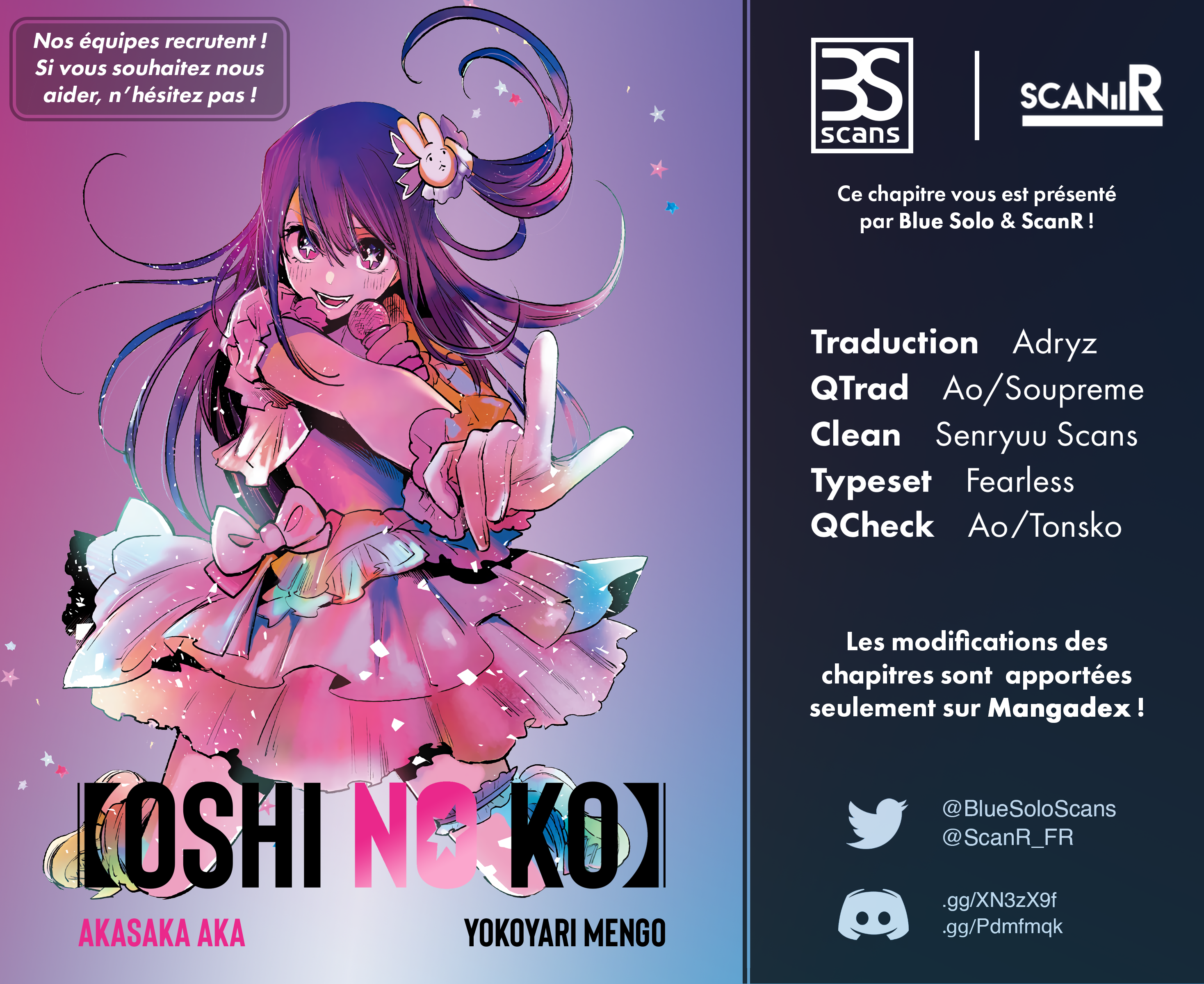 Read Oshi No Ko FR Manga Online