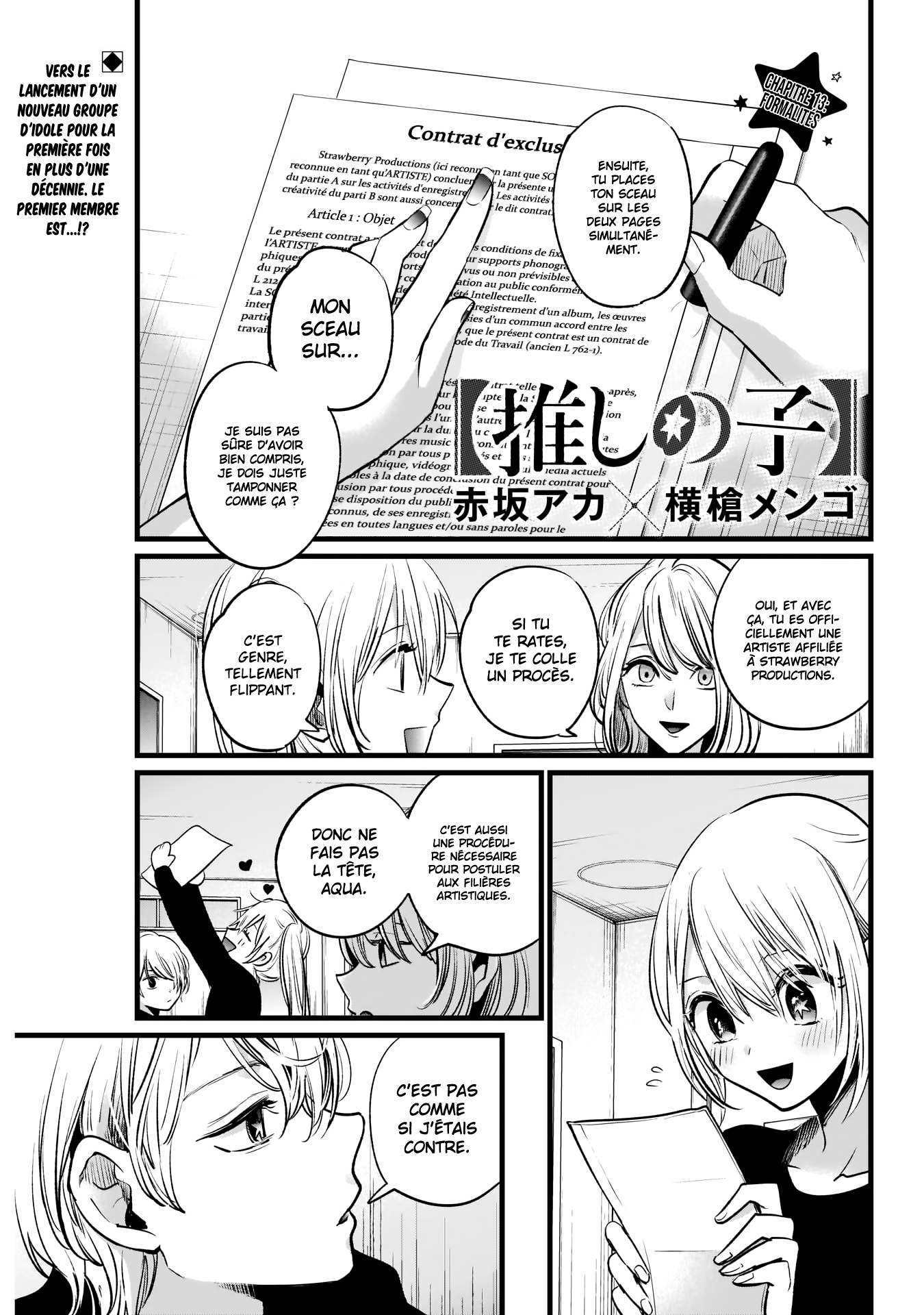 Read Oshi No Ko FR Manga Online