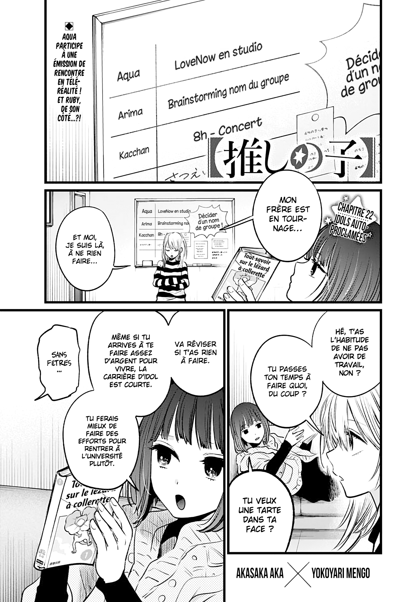 Read Oshi No Ko FR Manga Online