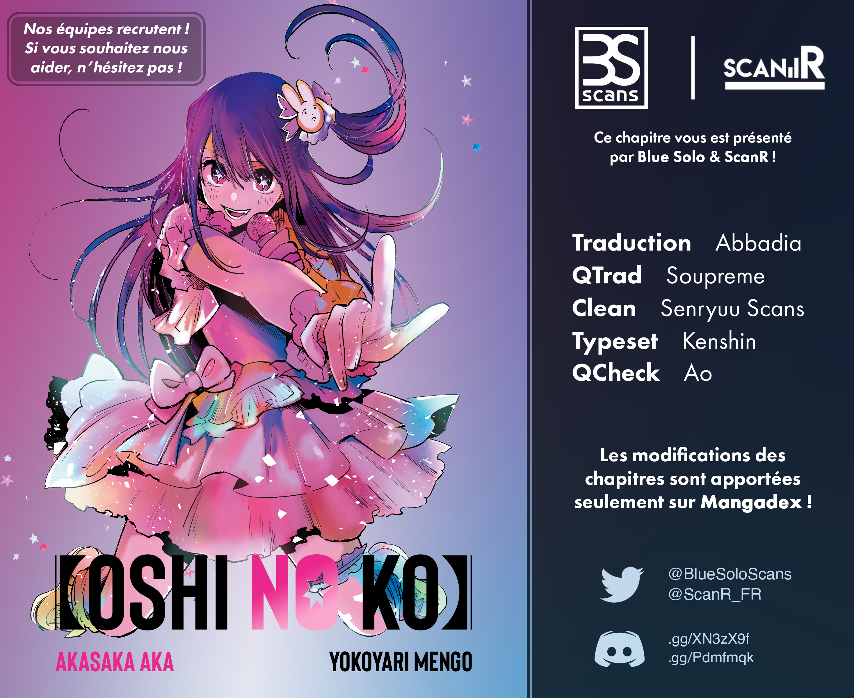 Read Oshi No Ko FR Manga Online