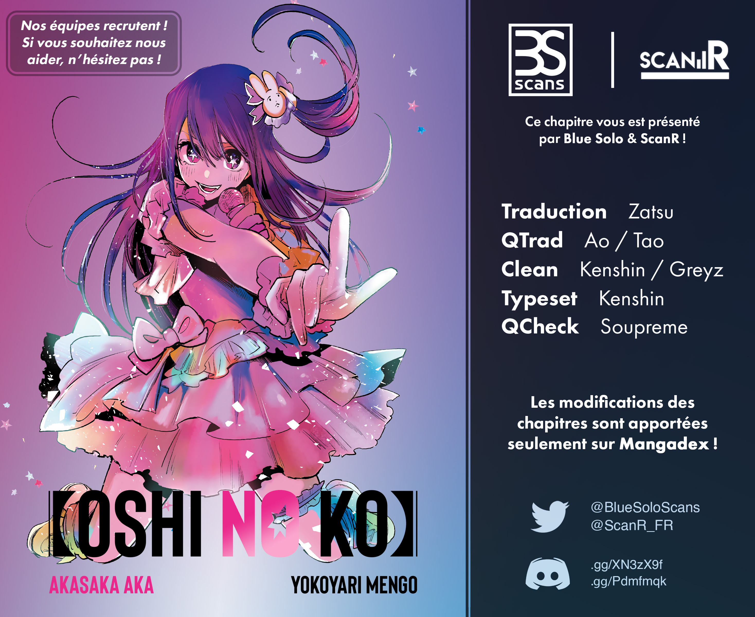 Read Oshi No Ko FR Manga Online