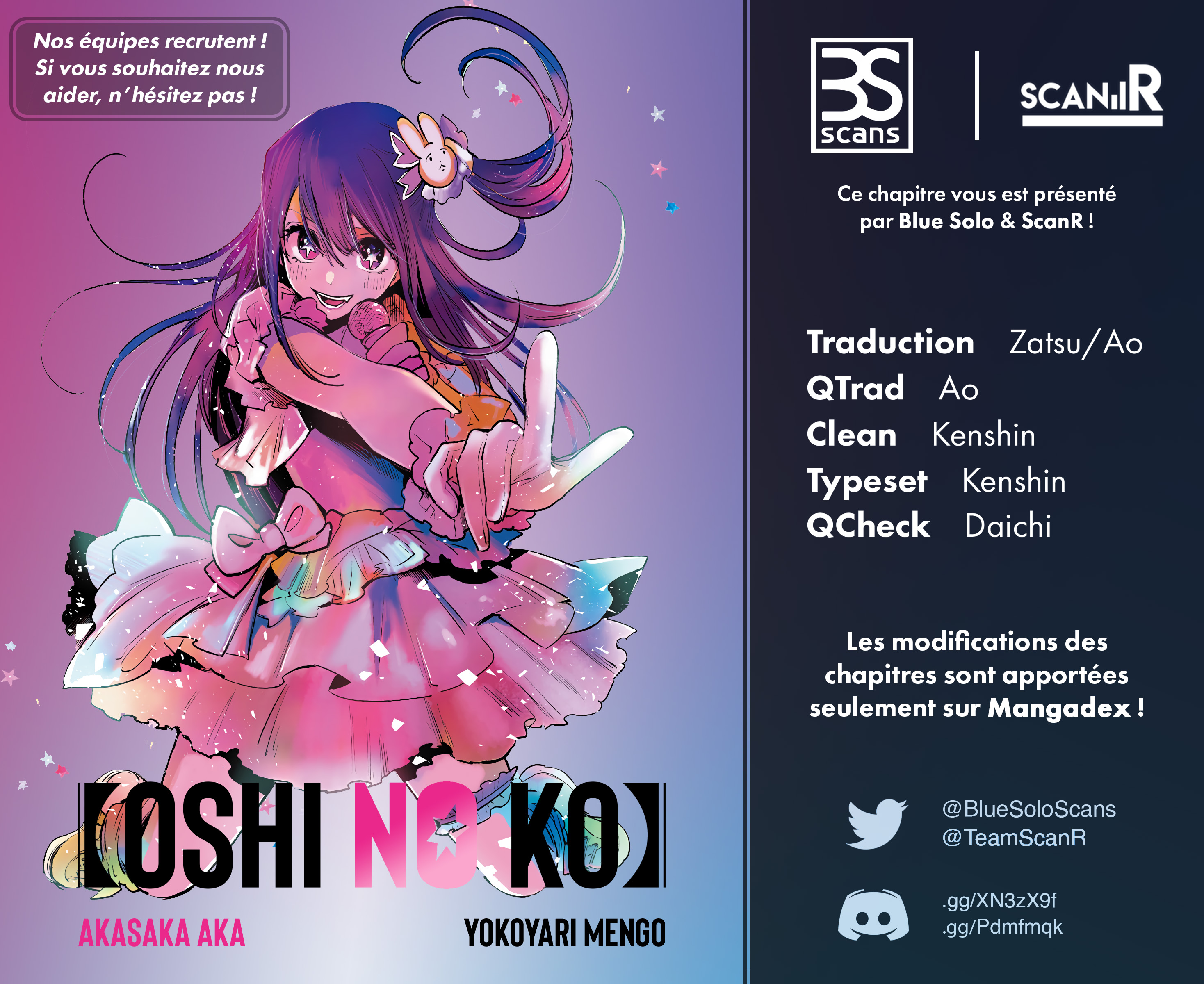 Read Oshi No Ko FR Manga Online