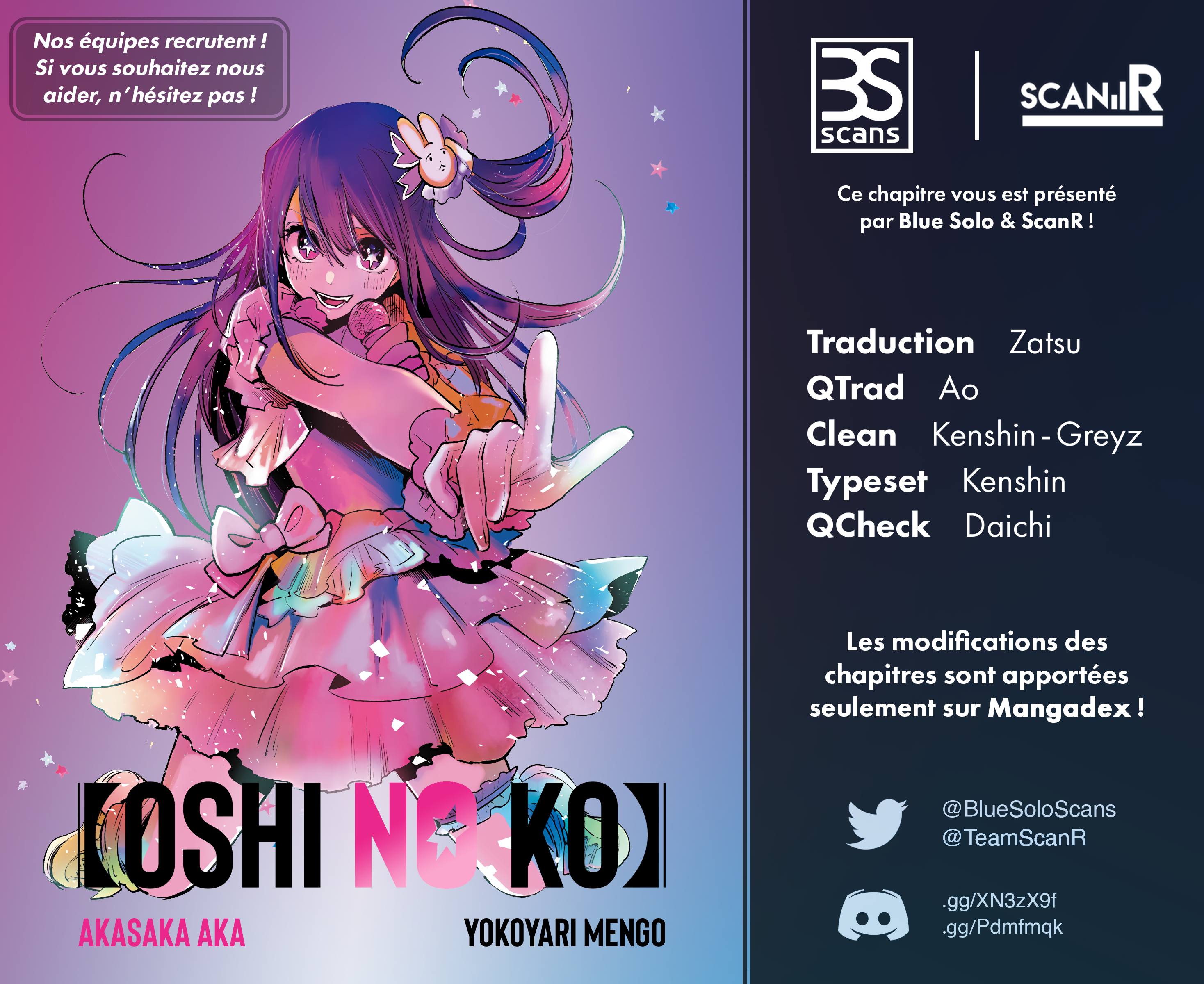 Read Oshi No Ko FR Manga Online