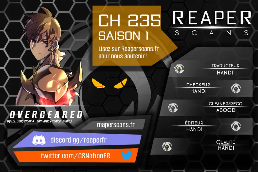 Read Overgeared FR Manga Online