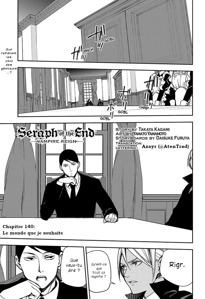 Read Owari no Seraph FR Manga Online
