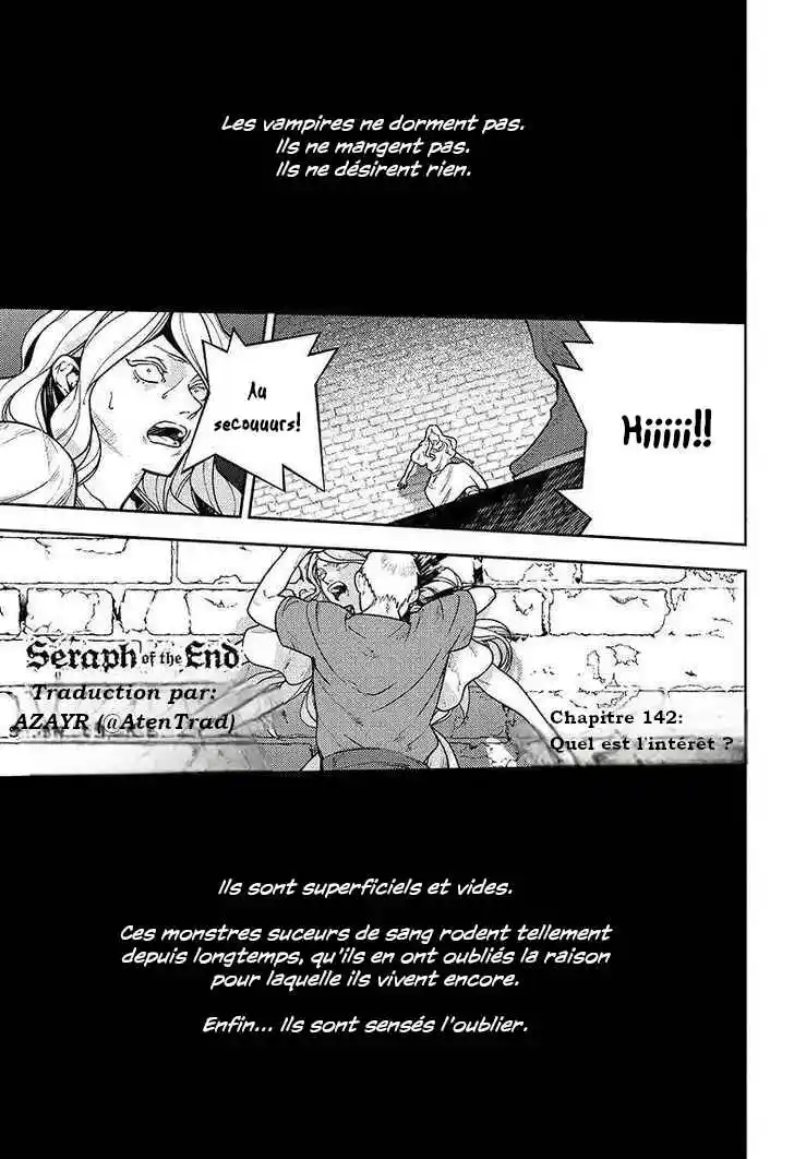 Read Owari no Seraph FR Manga Online