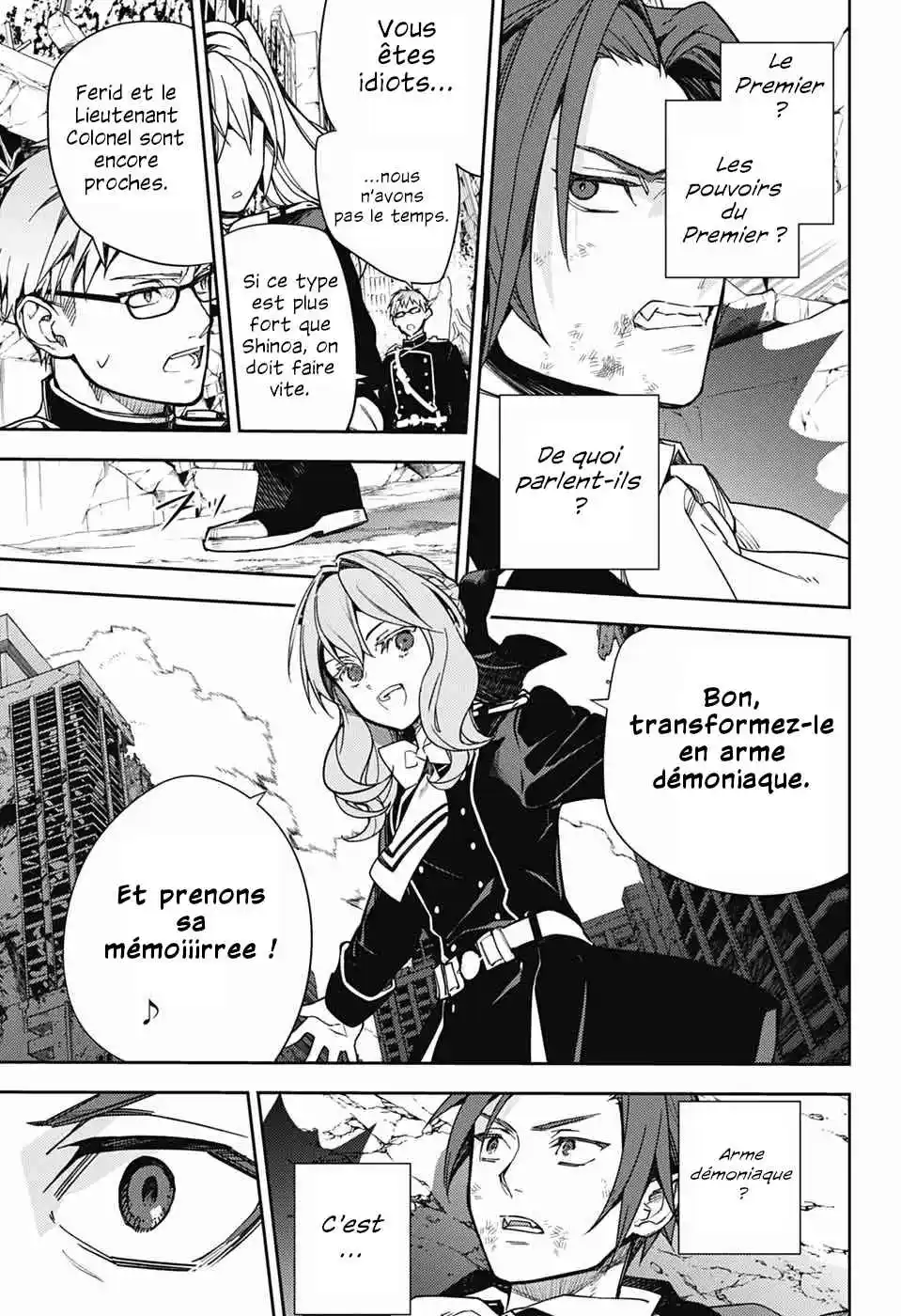 Read Owari no Seraph FR Manga Online