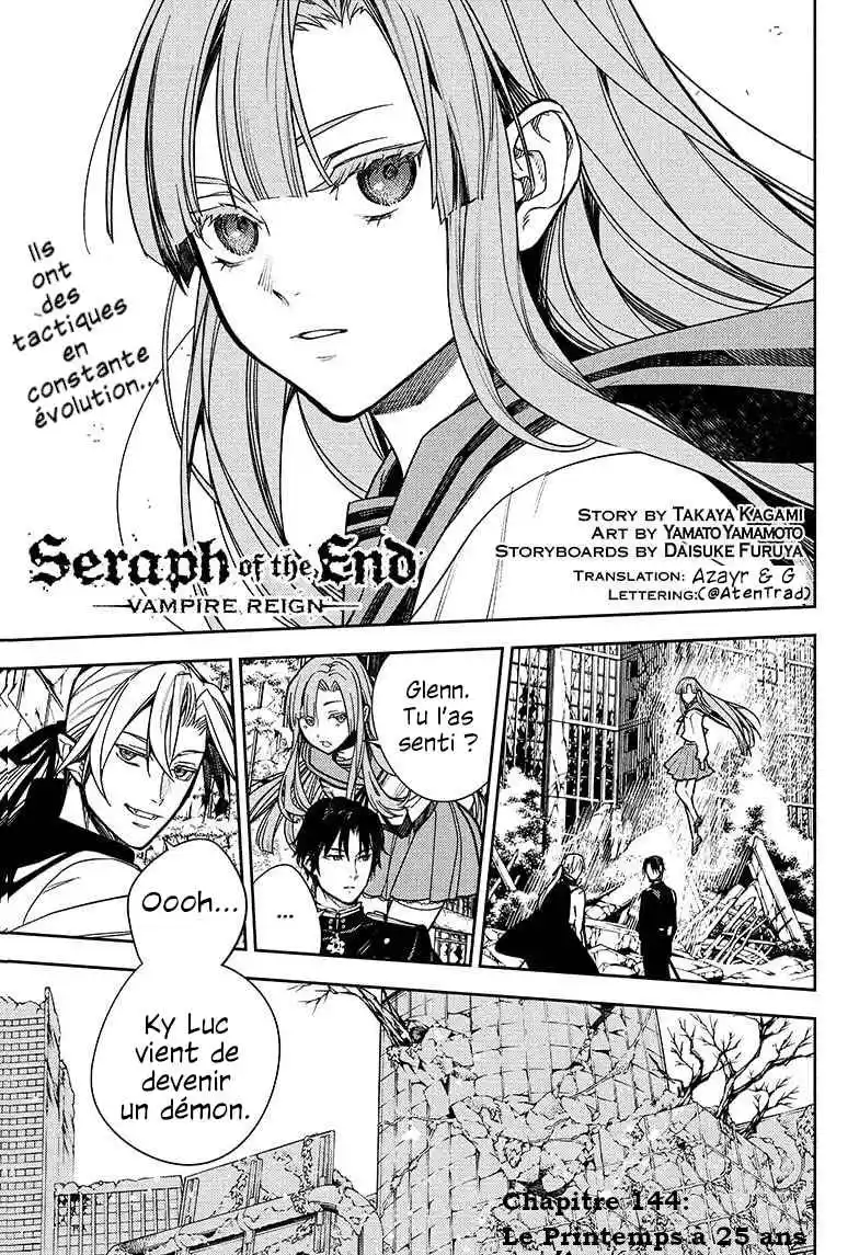 Read Owari no Seraph FR Manga Online