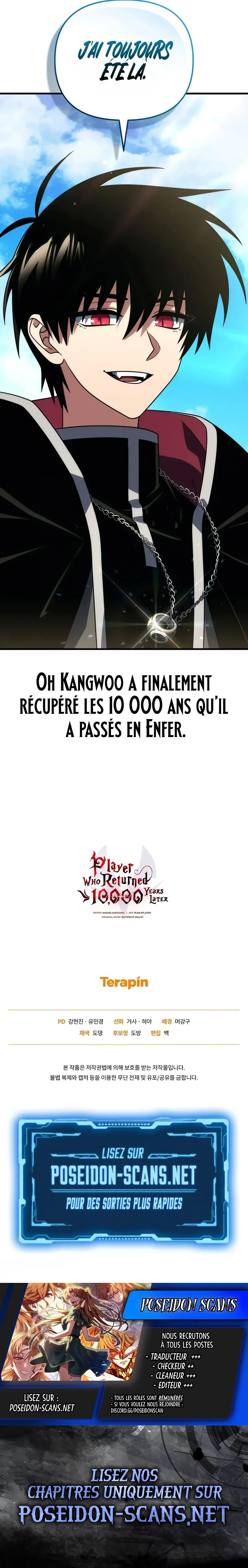 Read Player Who Returned 10 000 Years Later FR Manga Online