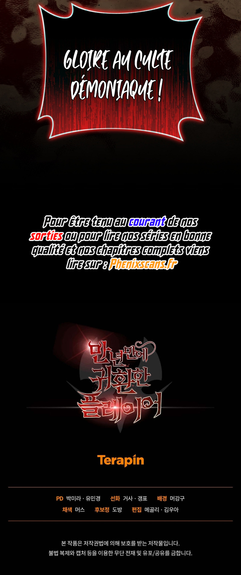 Read Player Who Returned 10 000 Years Later FR Manga Online