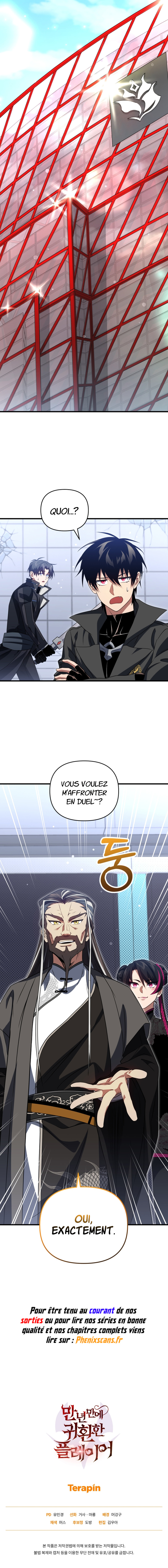 Read Player Who Returned 10 000 Years Later FR Manga Online