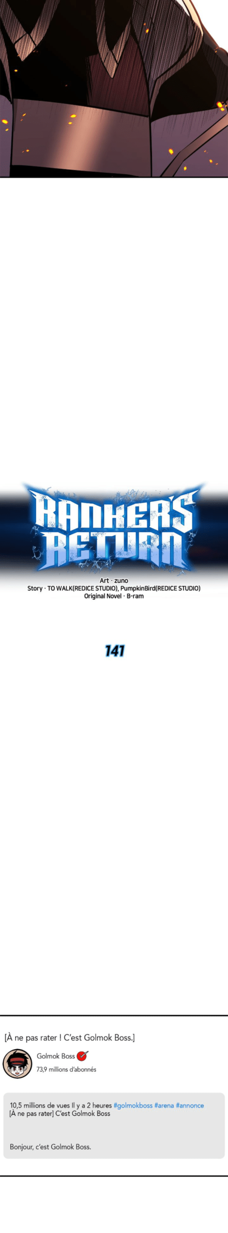 Read Ranker’s Return Remake FR Manga Online