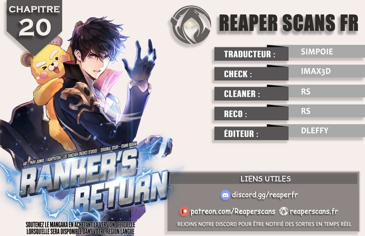 Read Ranker’s Return Remake FR Manga Online