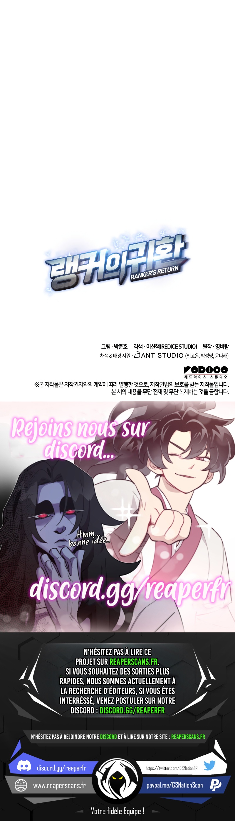 Read Ranker’s Return Remake FR Manga Online