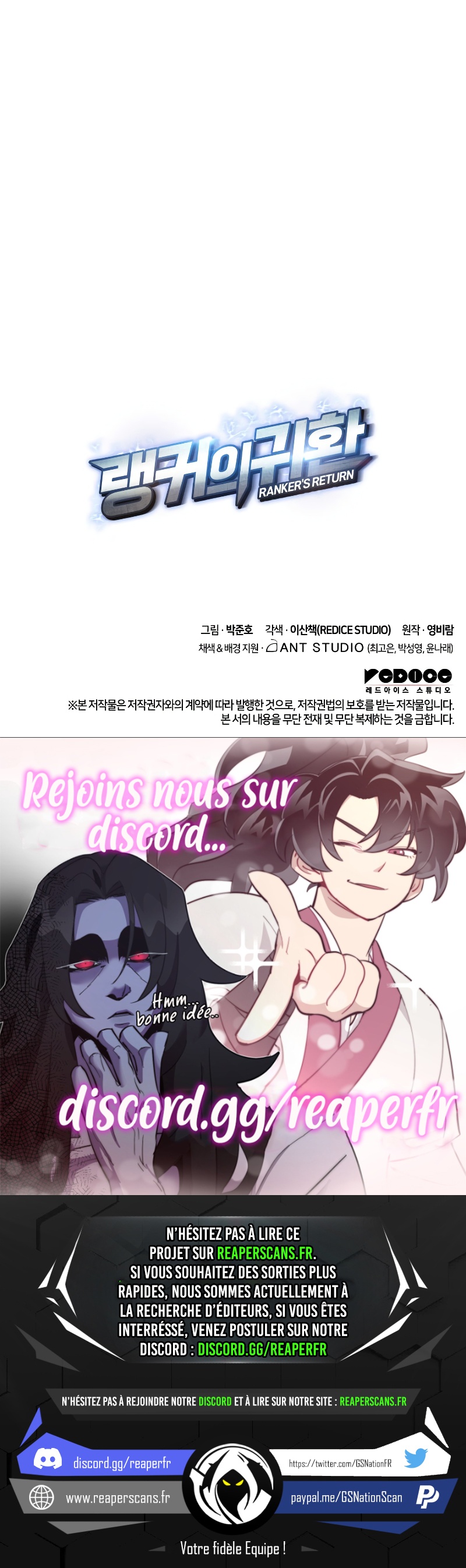Read Ranker’s Return Remake FR Manga Online