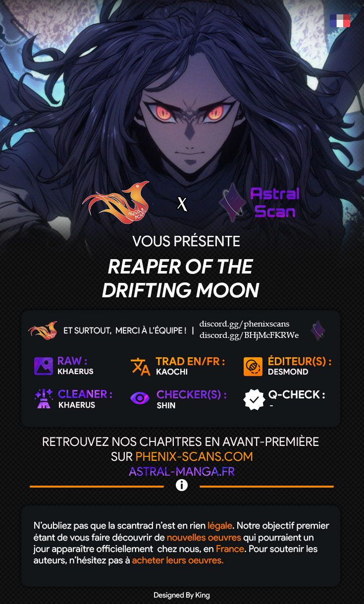 Read Reaper Of The Drifting Moon FR Manga Online