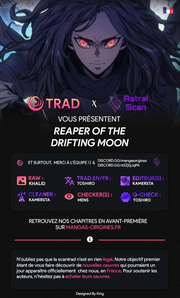 Read Reaper Of The Drifting Moon FR Manga Online