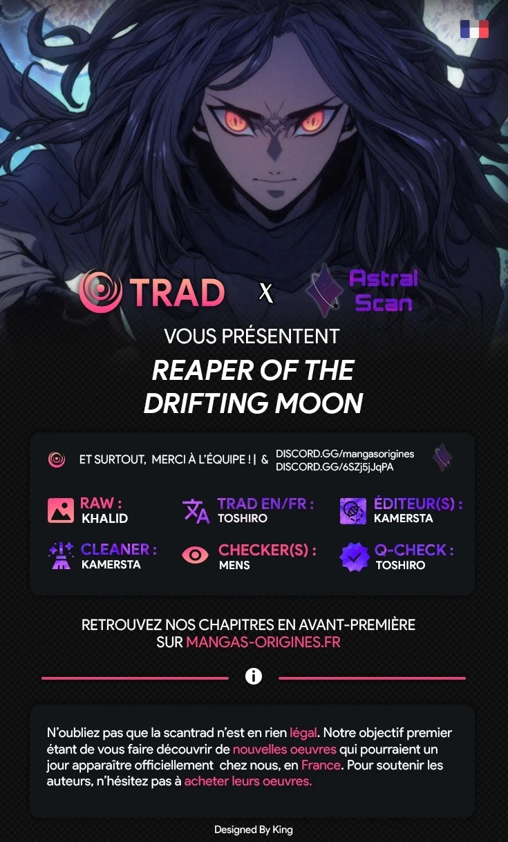Read Reaper Of The Drifting Moon FR Manga Online