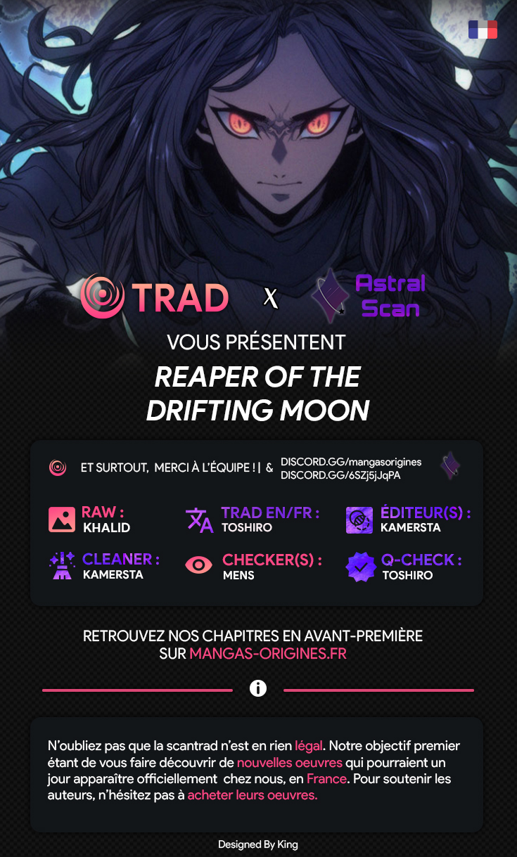 Read Reaper Of The Drifting Moon FR Manga Online