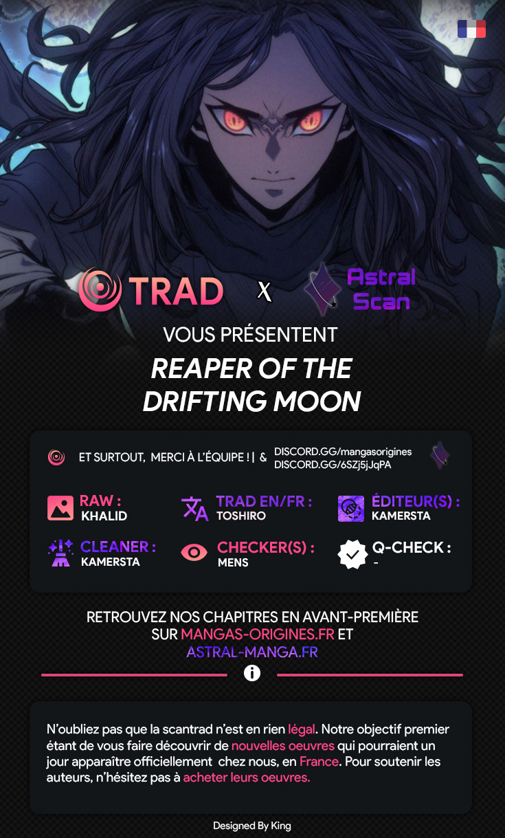 Read Reaper Of The Drifting Moon FR Manga Online
