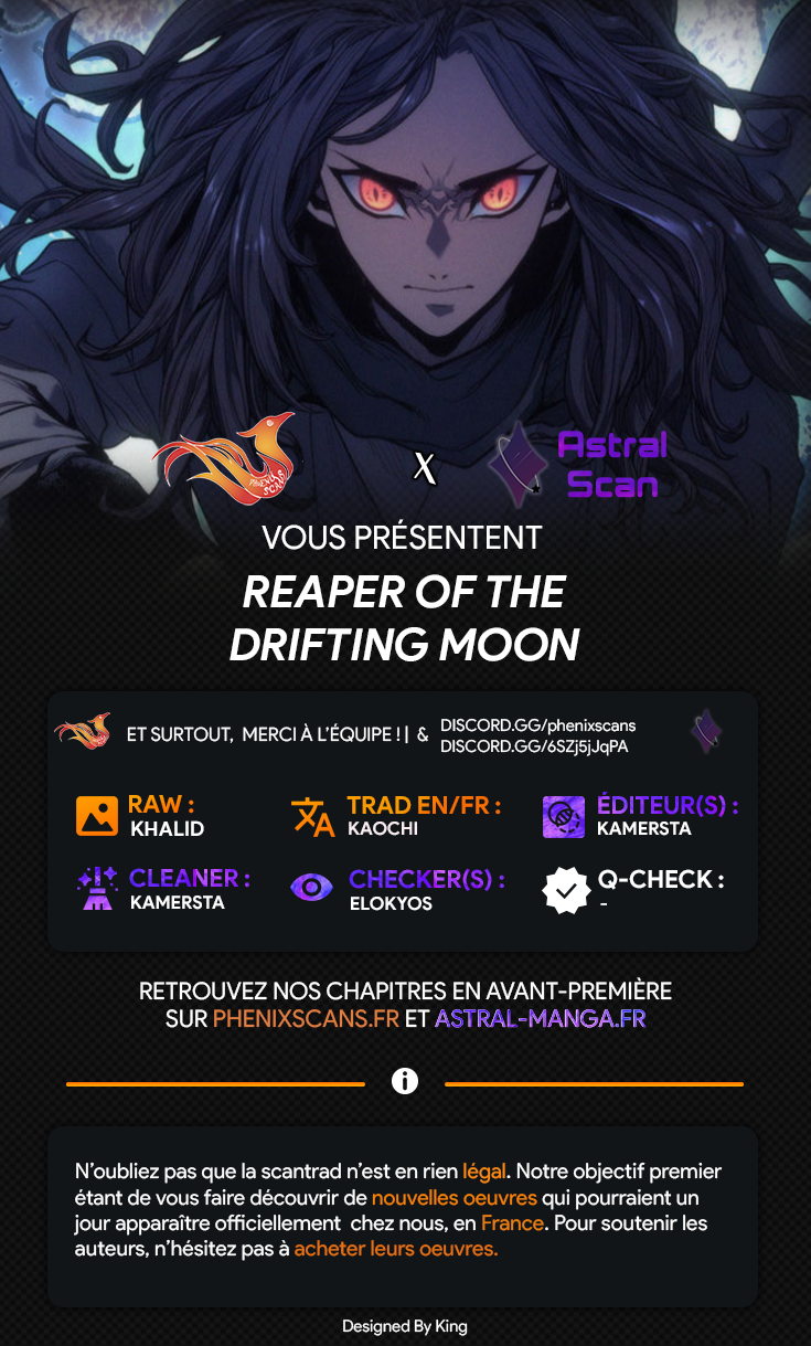 Read Reaper Of The Drifting Moon FR Manga Online