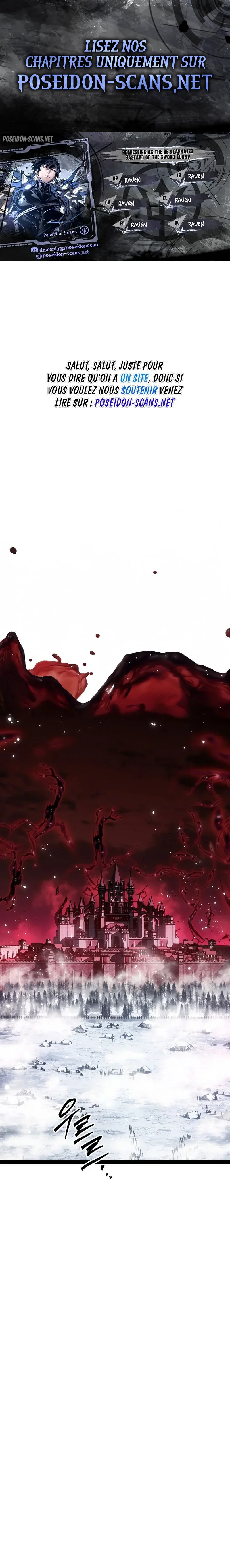 Read Regressing as the Reincarnated Bastard of the Sword Clan FR Manga Online