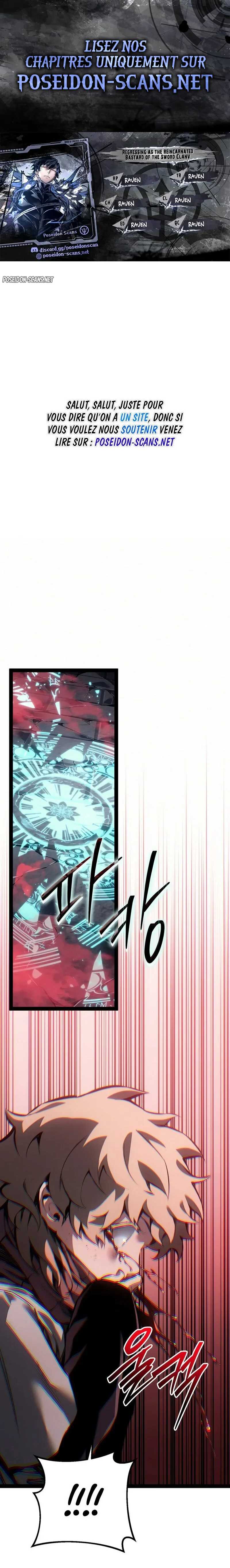 Read Regressing as the Reincarnated Bastard of the Sword Clan FR Manga Online