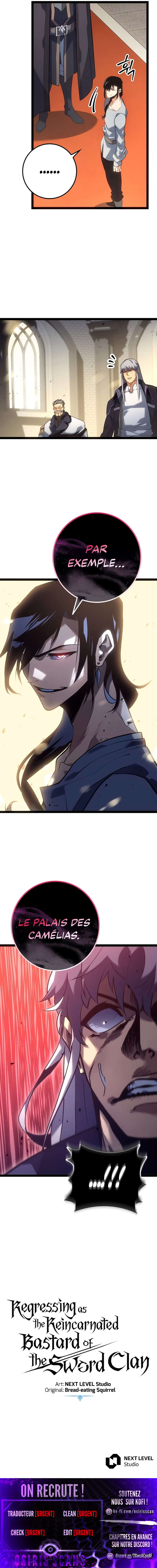 Read Regressing as the Reincarnated Bastard of the Sword Clan FR Manga Online