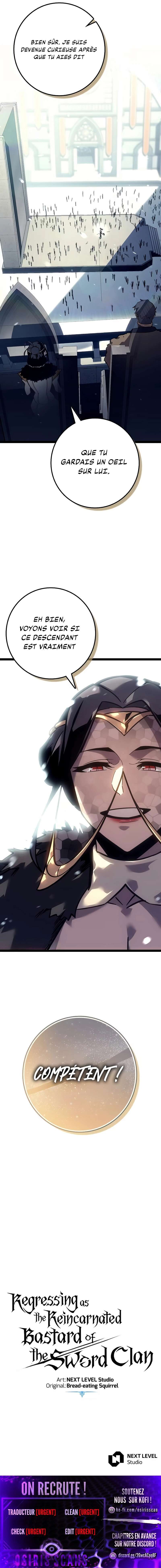 Read Regressing as the Reincarnated Bastard of the Sword Clan FR Manga Online