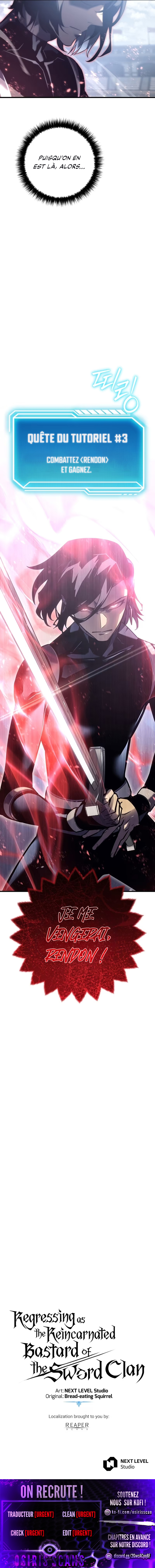 Read Regressing as the Reincarnated Bastard of the Sword Clan FR Manga Online