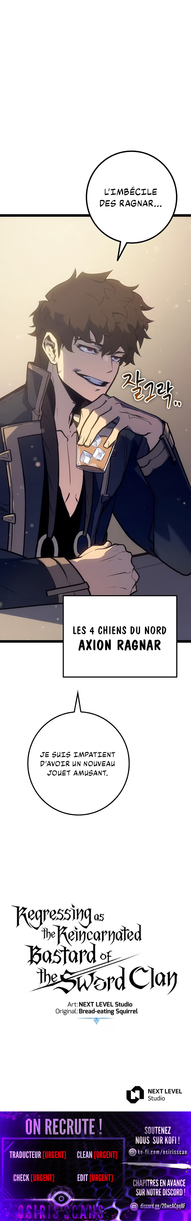 Read Regressing as the Reincarnated Bastard of the Sword Clan FR Manga Online