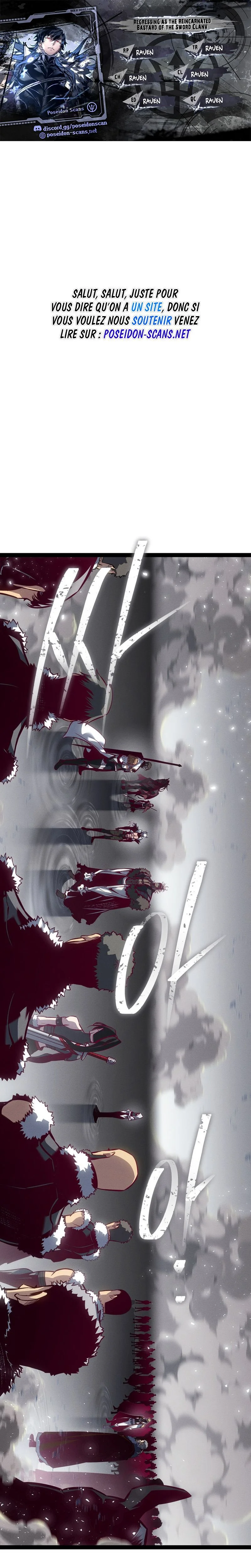 Read Regressing as the Reincarnated Bastard of the Sword Clan FR Manga Online