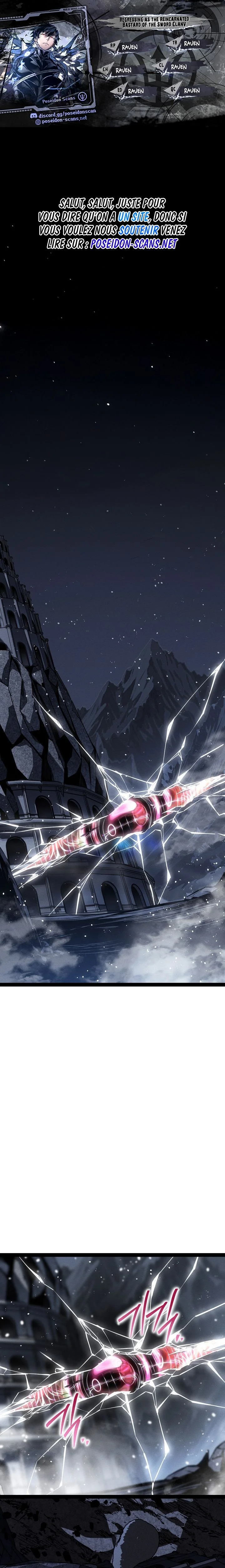 Read Regressing as the Reincarnated Bastard of the Sword Clan FR Manga Online