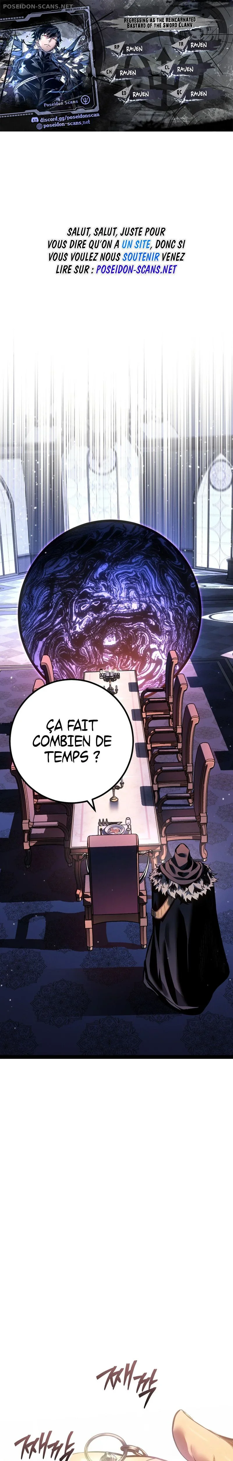 Read Regressing as the Reincarnated Bastard of the Sword Clan FR Manga Online