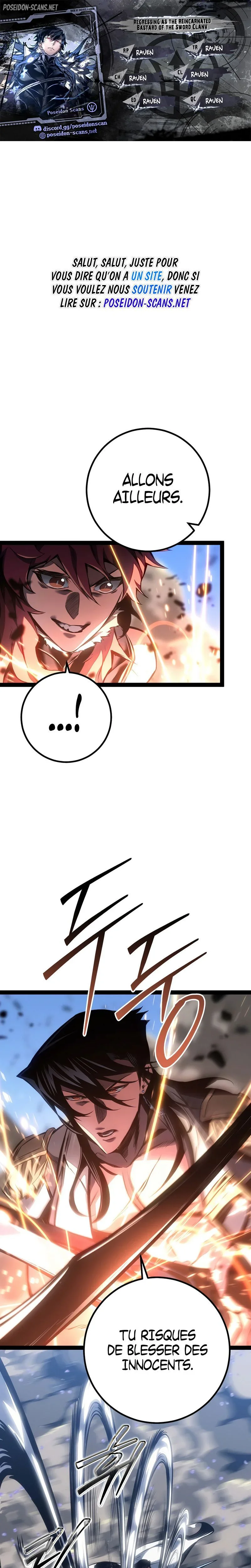 Read Regressing as the Reincarnated Bastard of the Sword Clan FR Manga Online