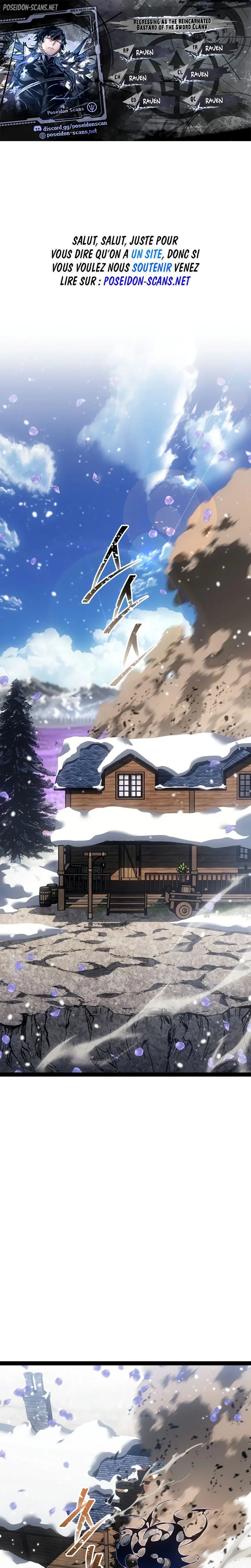 Read Regressing as the Reincarnated Bastard of the Sword Clan FR Manga Online