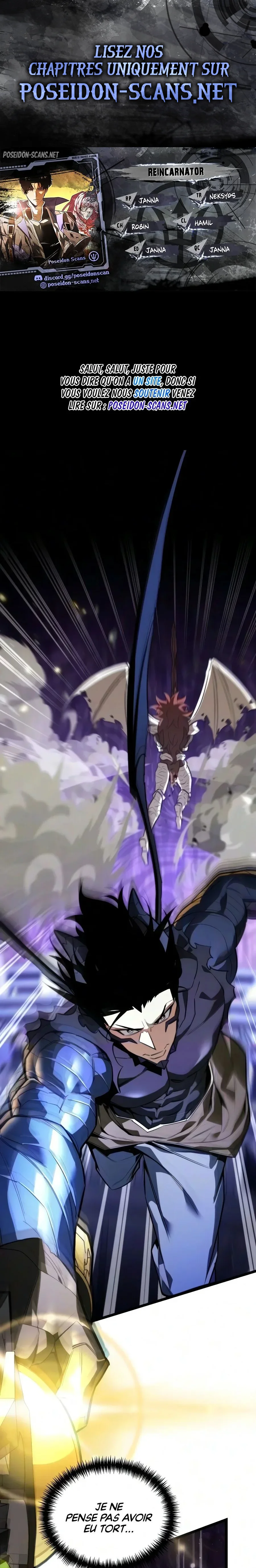 Read Reincarnator FR Manga Online