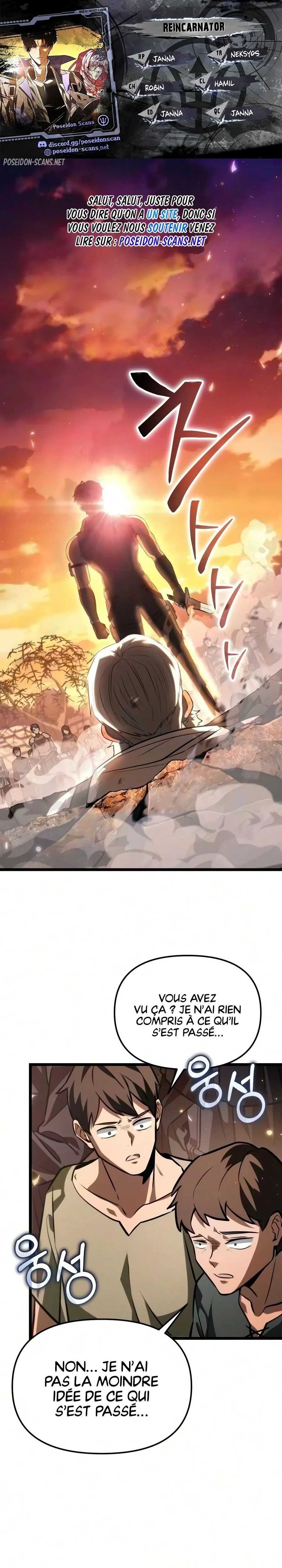 Read Reincarnator FR Manga Online