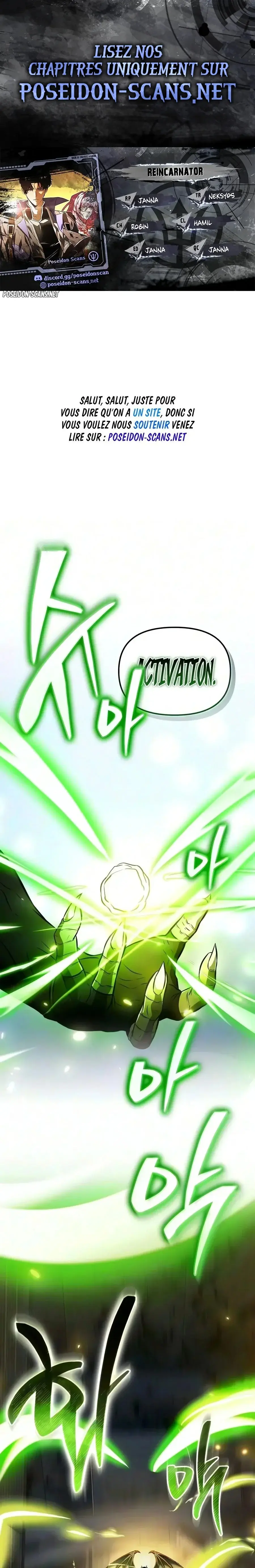 Read Reincarnator FR Manga Online