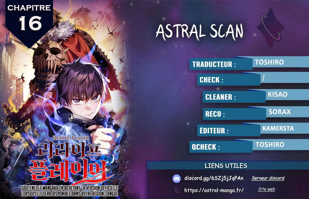 Read Relife Player FR Manga Online