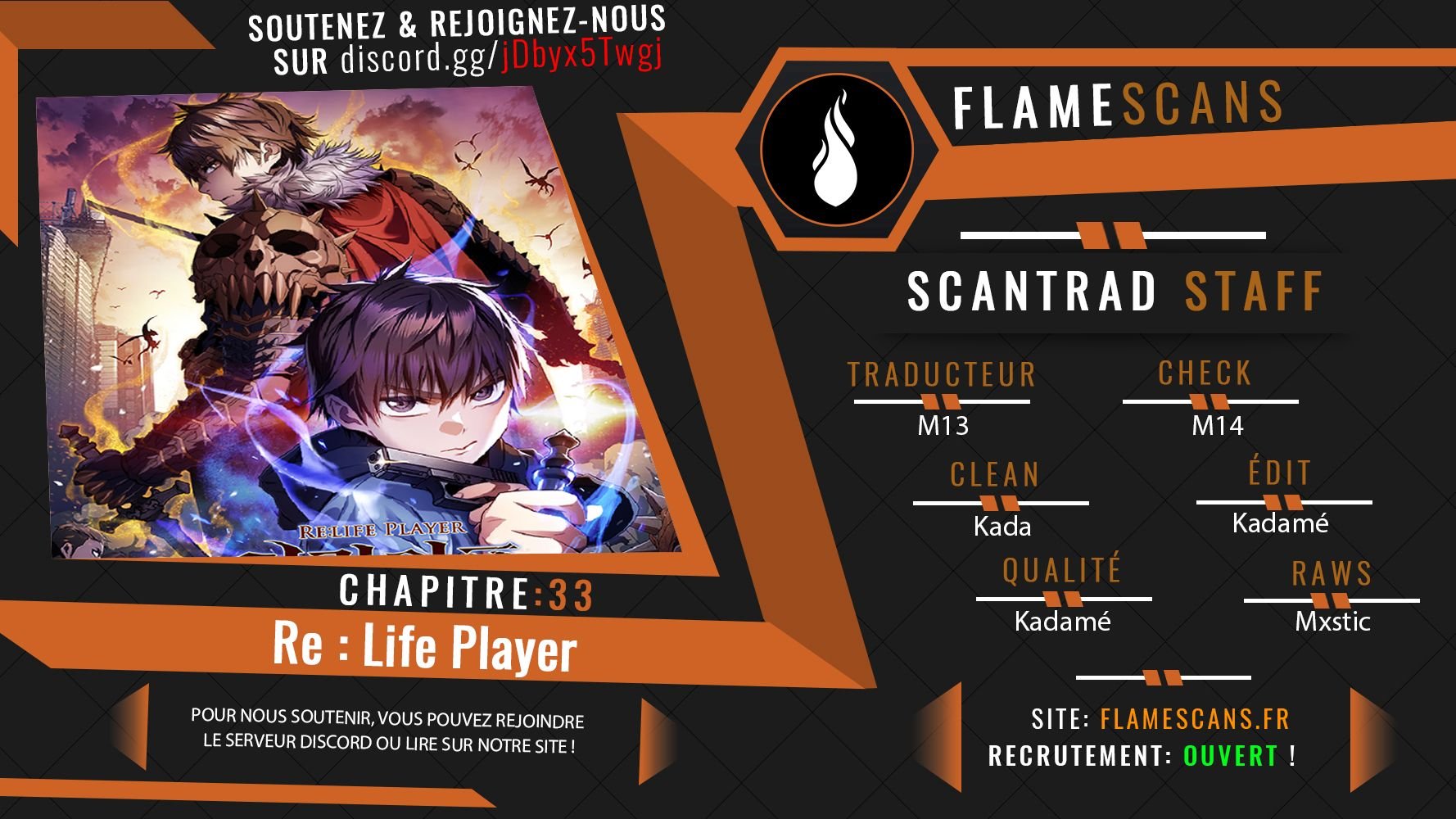 Read Relife Player FR Manga Online