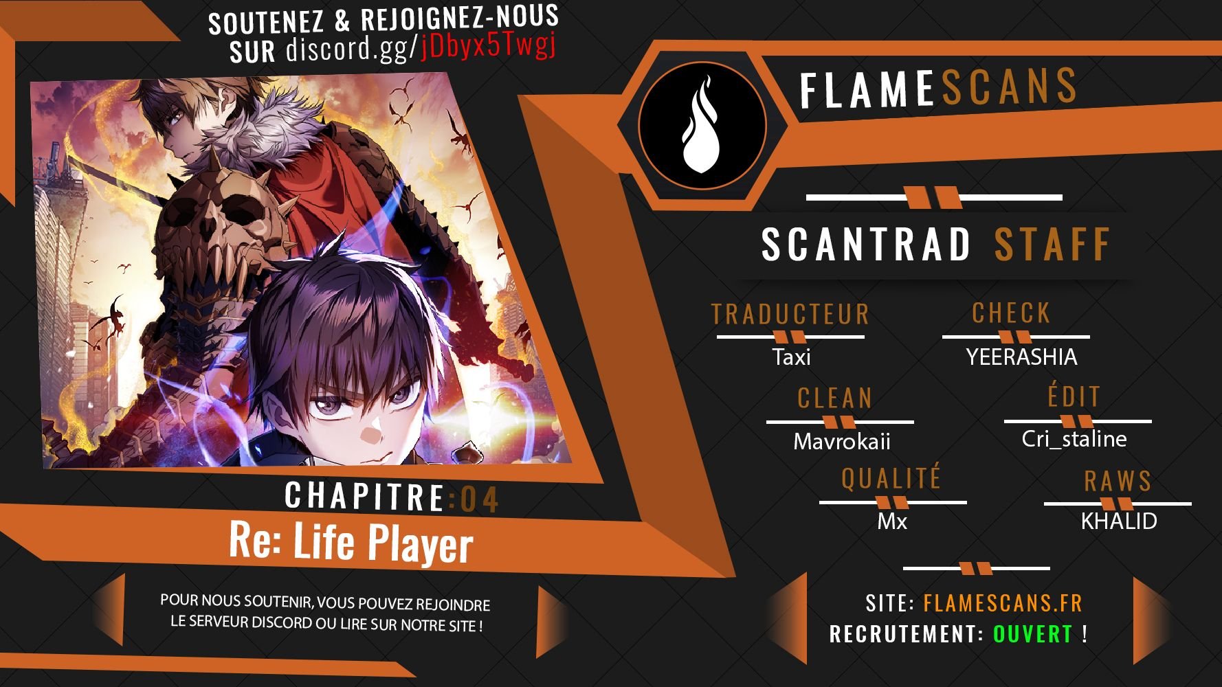 Read Relife Player FR Manga Online