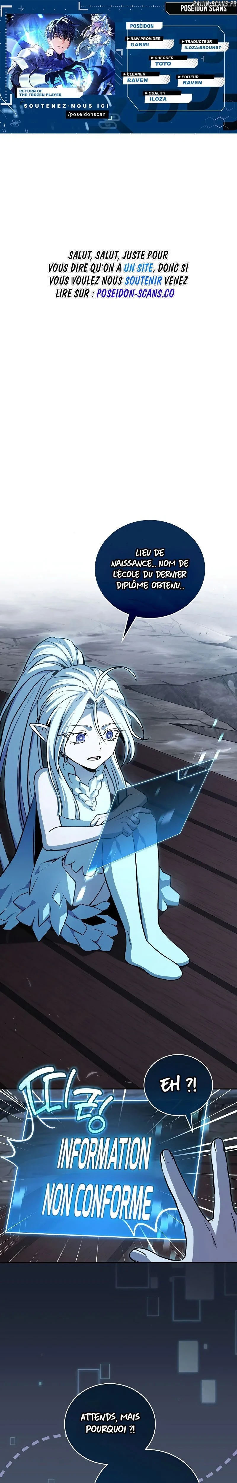 Read Return Of The Frozen Player FR Manga Online