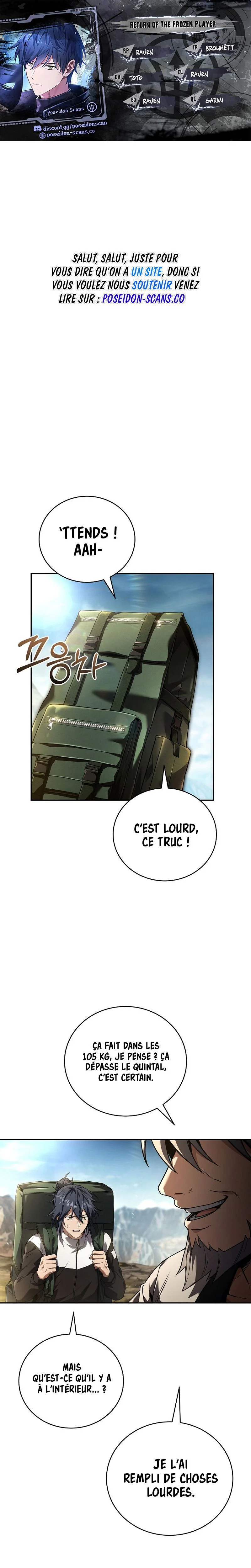 Read Return Of The Frozen Player FR Manga Online