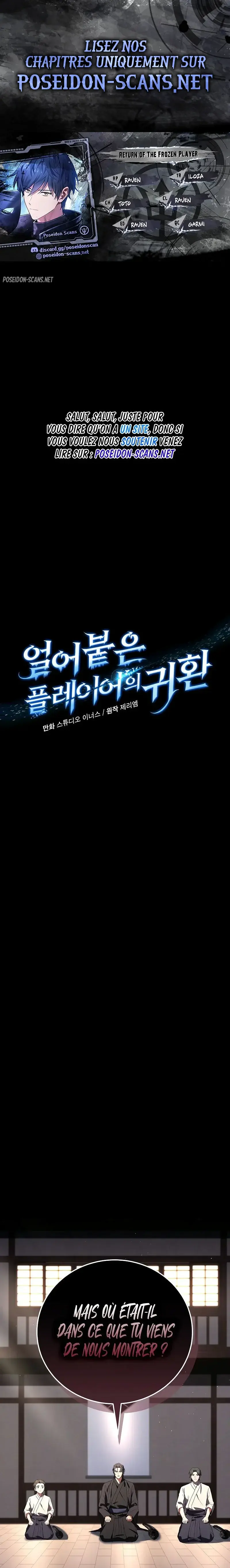 Read Return Of The Frozen Player FR Manga Online