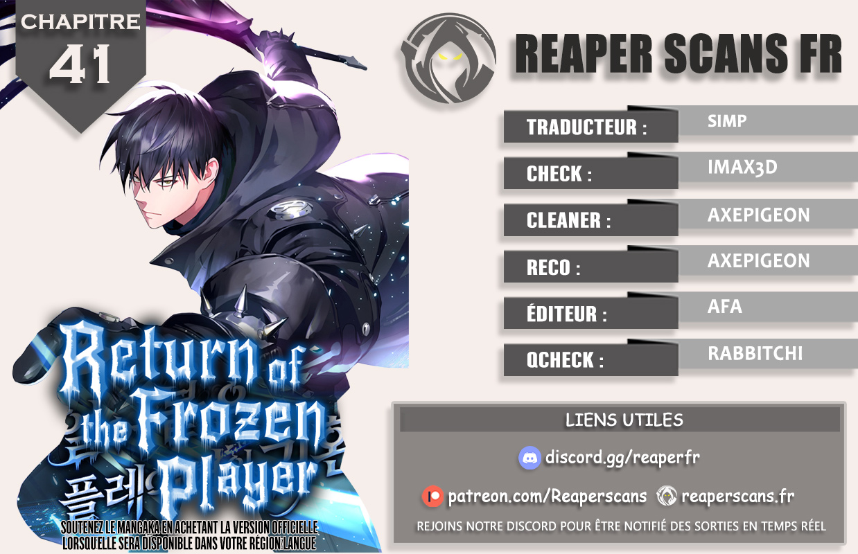Read Return Of The Frozen Player FR Manga Online