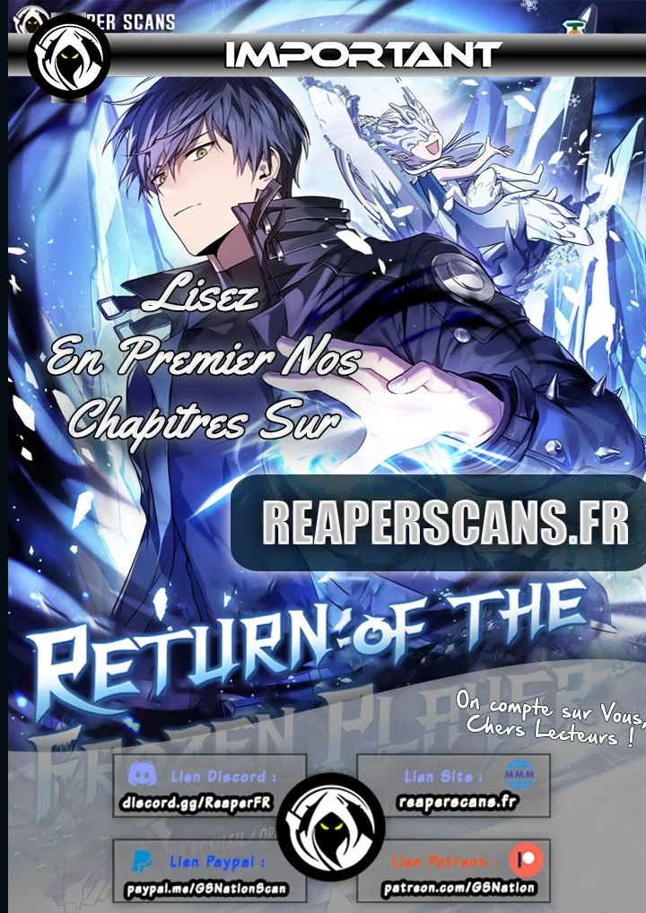 Read Return Of The Frozen Player FR Manga Online